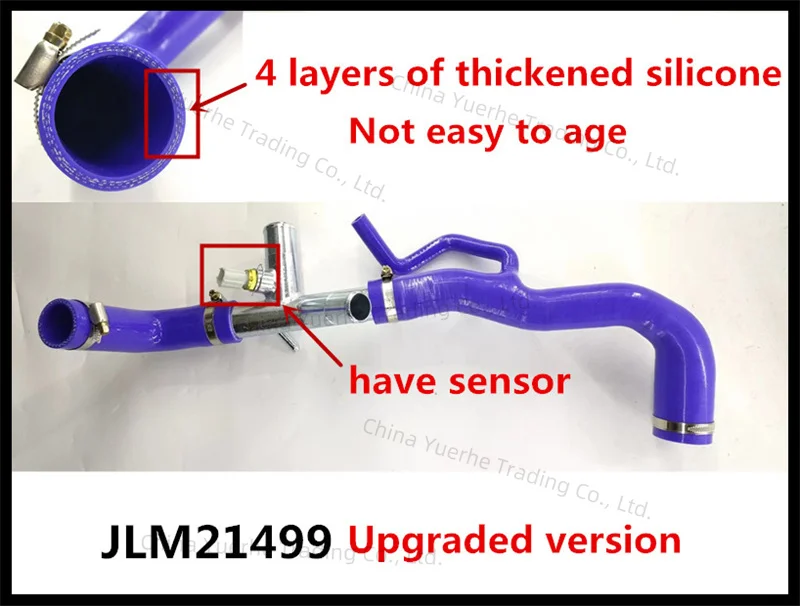 

Upper Radiator Coolant Hose JLM21499 for Jaguar XF X250 3.0 V6 Petrol 2008-2015 for Jaguar XJ X351 3.0 V6 Petrol 2010