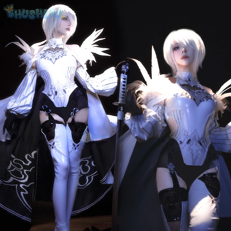 Game NieR Re[in]carnation True Dark 10H Liberation War Cosplay Costume Sexy one-piece bodysuit and accessories Halloween 10H Set