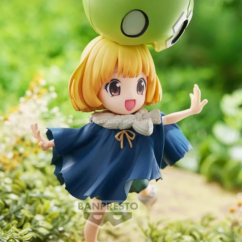 In Stock Original Genuine Banpresto  DR.STONE 12cm Watermelon Action Figure Figurine Collection Model Doll Toy Gift for Girl.