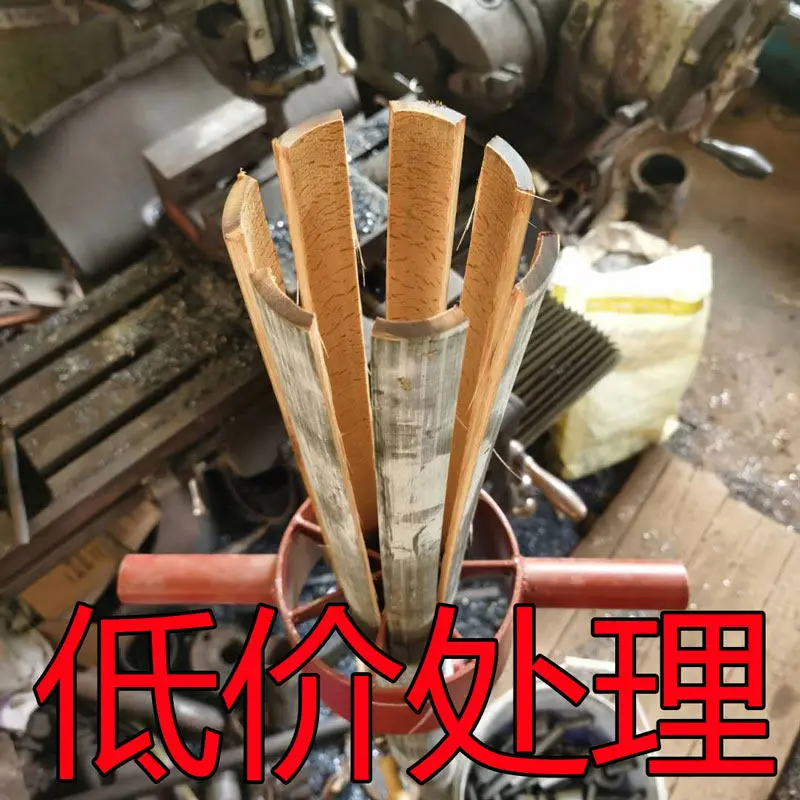 Manual Bamboo Splitter Bamboo Breaking Knife Splitting Blade Bamboo Slats Making Tool Tube Slicing Machine
