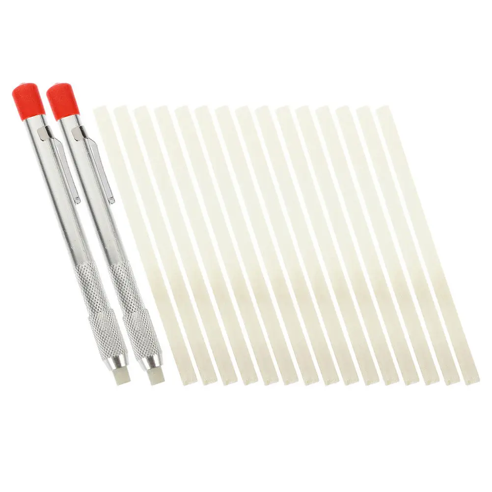 

Набор держателей для статуэтного карандаша (1 шт.) с запасными стержнями, сверхпрочные медные и железные статуэтные карандаши для сварки, маркировки, столярных работ