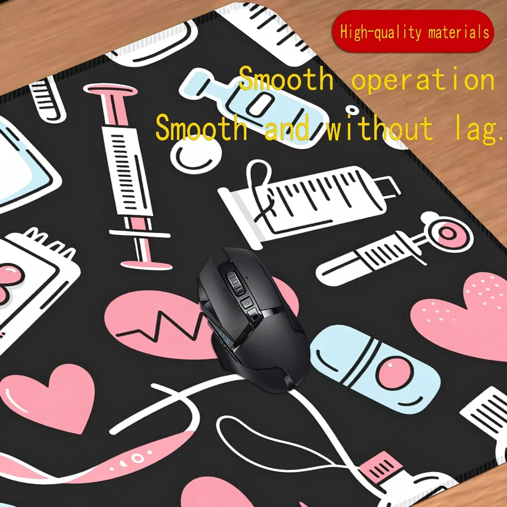 Medical-themed mouse pad, suitable for the office, is an ideal gift for health enthusiasts mousepad profissional tappetino mouse