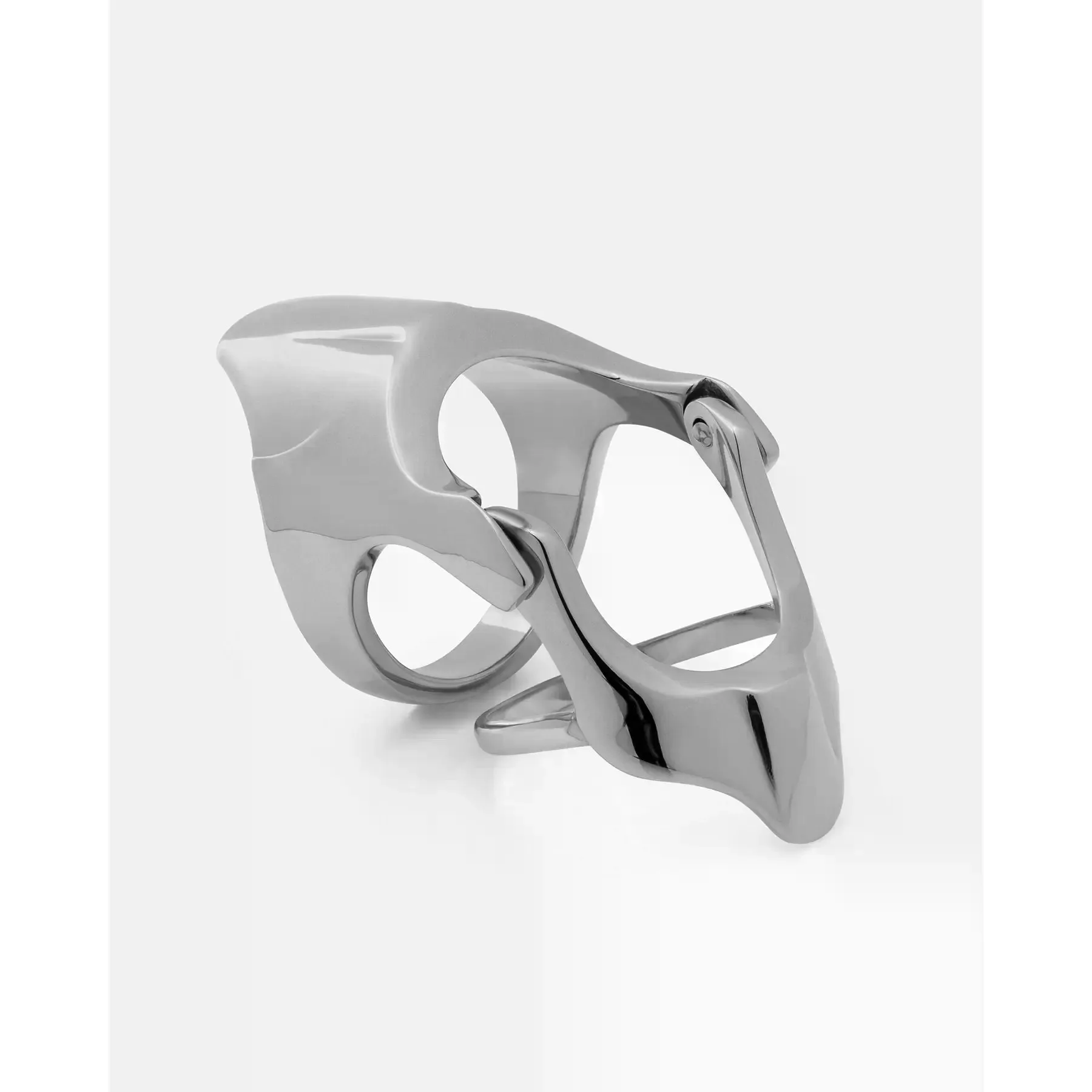 Proxy Ring - Stainless Steel Bionic Enhancement Streamlined Design for Seamless Finger Movement