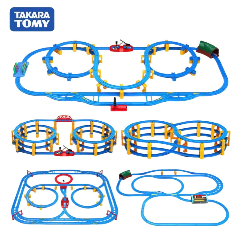 AKARA TOMY TOMICA Puloku Shinkansen electric train R series creative matching track accessories, holiday gifts for children.