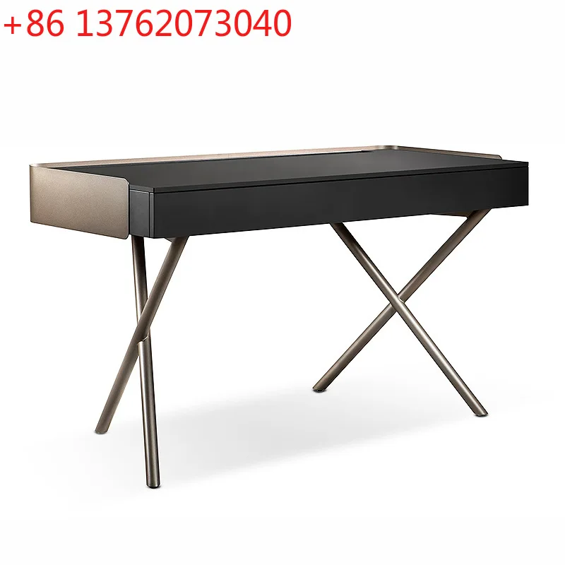 Commode italienne table de maquillage italienne en bois massif moderne et simple