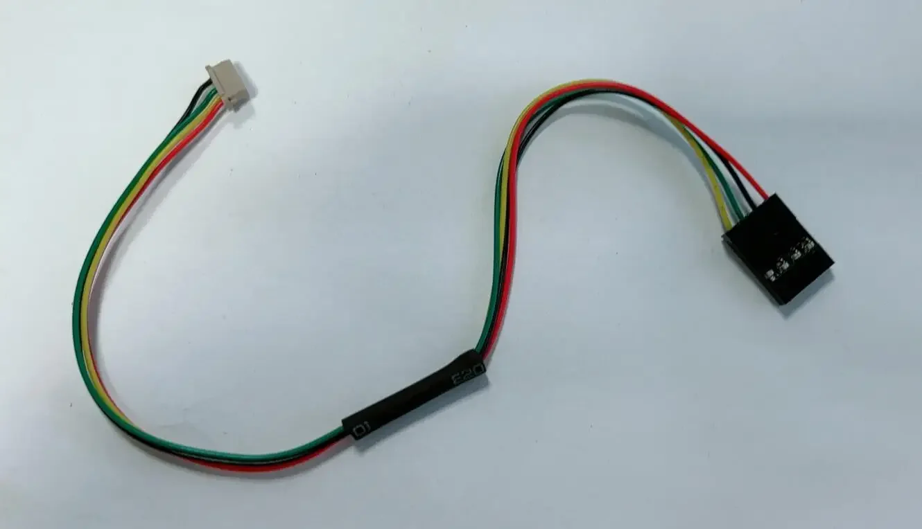 4 PINS DuPont connect to 5 pins 4P to 5P DF13 with 4 wires adapter for CC3D F3 MWC PIX APM flight controller Bluetooth module