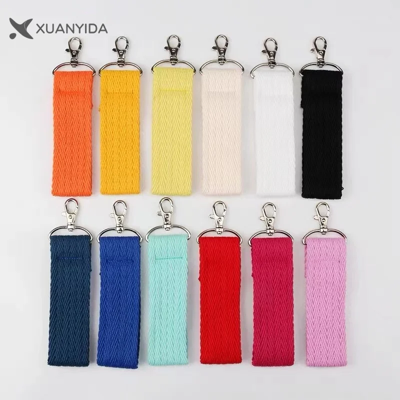

3.8CM Keychain Straps Keyring For Car Motorcycle Keys Holder Anti-loss Pendant Key Chain For Women Men DIY Backpack Pendant