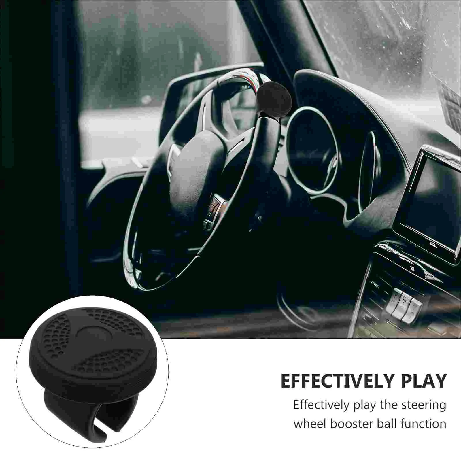 Steering Wheel Assist Ball Truck Accesories Handle Grip Spinner Safe Power Handles Car Knob Booster Carbon Steel