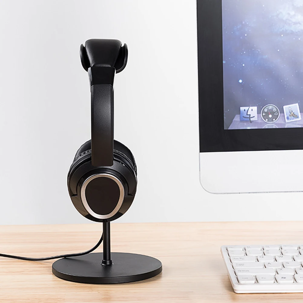 Stylish Headset Holder Non-Slip Over Ear Headset Stand Detachable Hanger Support for Airpods Max Beats for Bose Sennheiser