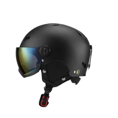 

Snowboard Ski Helmet with Adjustable Visor Removable Liner & Ear Pads for Winter Sports