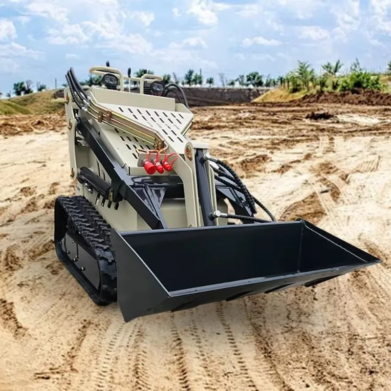 CE EPA Compliant Mini Skid-Steer Loader   or   Engine Multi-purpose Crawler with 1 Year Warranty