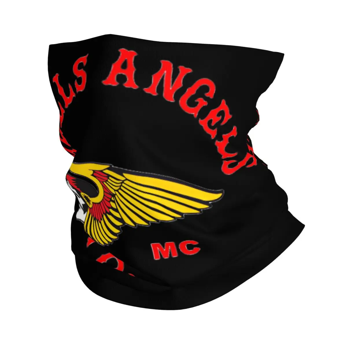 H-Hells Motorcycle Angels Club Face Scarf Merch Neck Cover Bandana Summer Outdoor Sports Headwear Unisex All Season