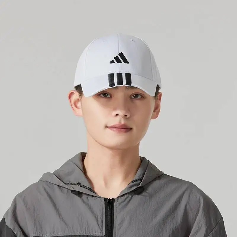 New Adidas Unisex Baseball Sports Casual Running Sunshade Comfortable Breathable Peaked Cap Je5652