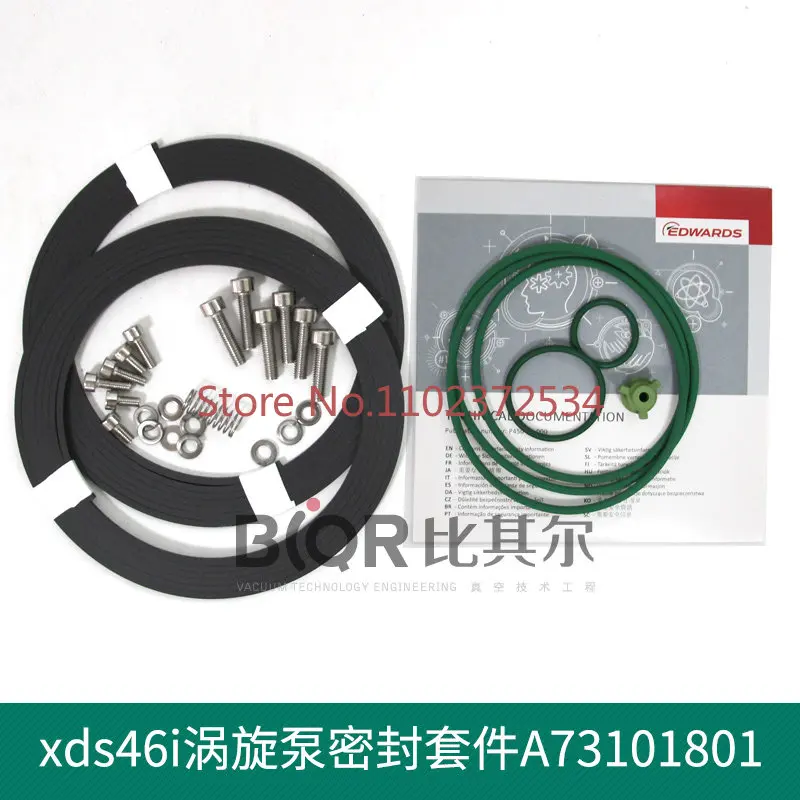 XDS46I Scroll Vacuum Pump Repair Seal Kit Package A73101801 Seal Ring