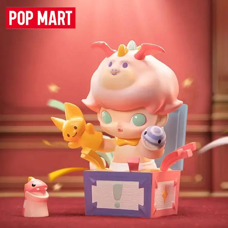 

POP MART DIMOO: No One's Gonna Sleep Tonight Series Blind Box Mystery Box Guess Bag Toys Doll Cute Anime Figure Desktop Ornament
