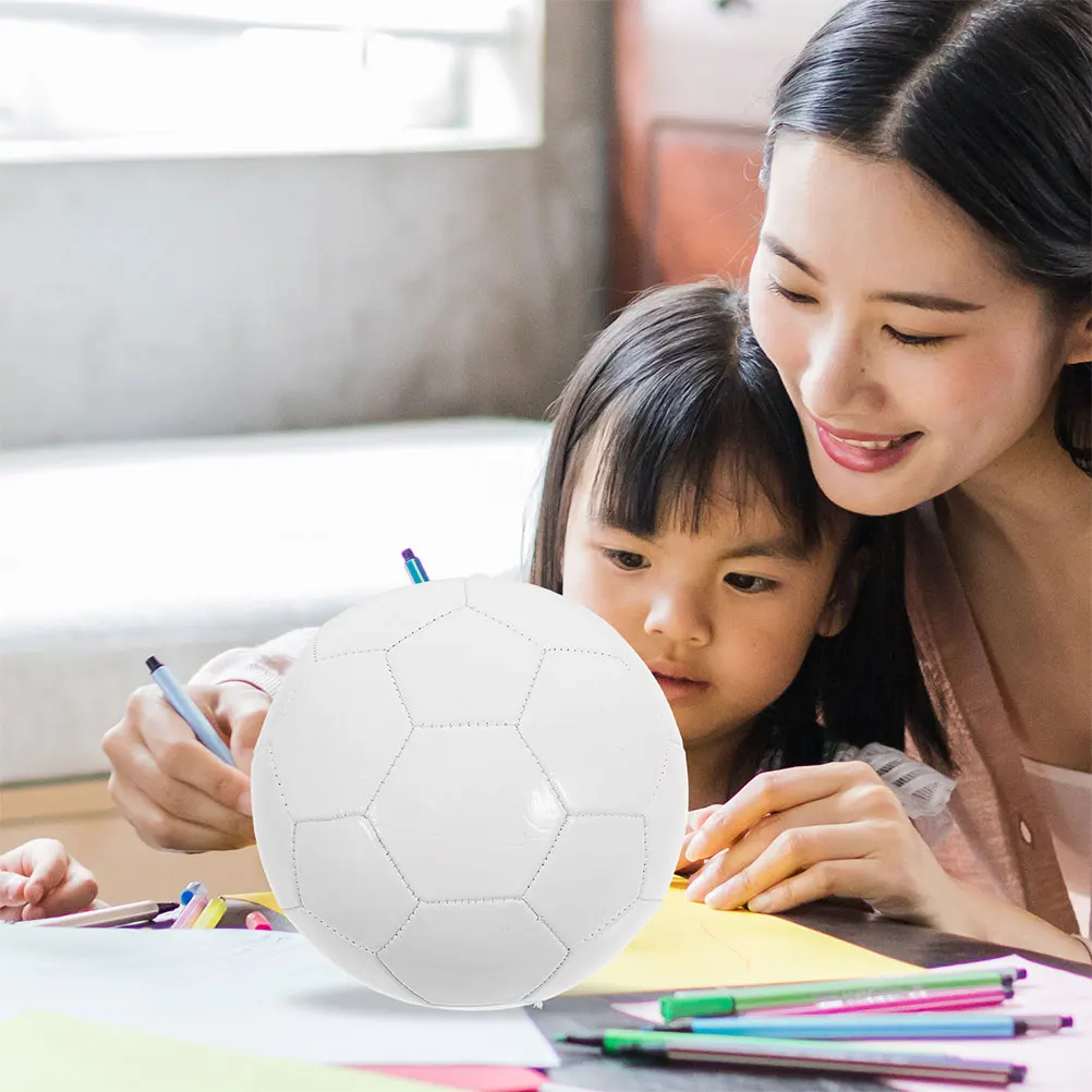 

Doodle Football Charity Donation Soccer Crafting Diy Props Blank Footballs Paint Pvc Crafts
