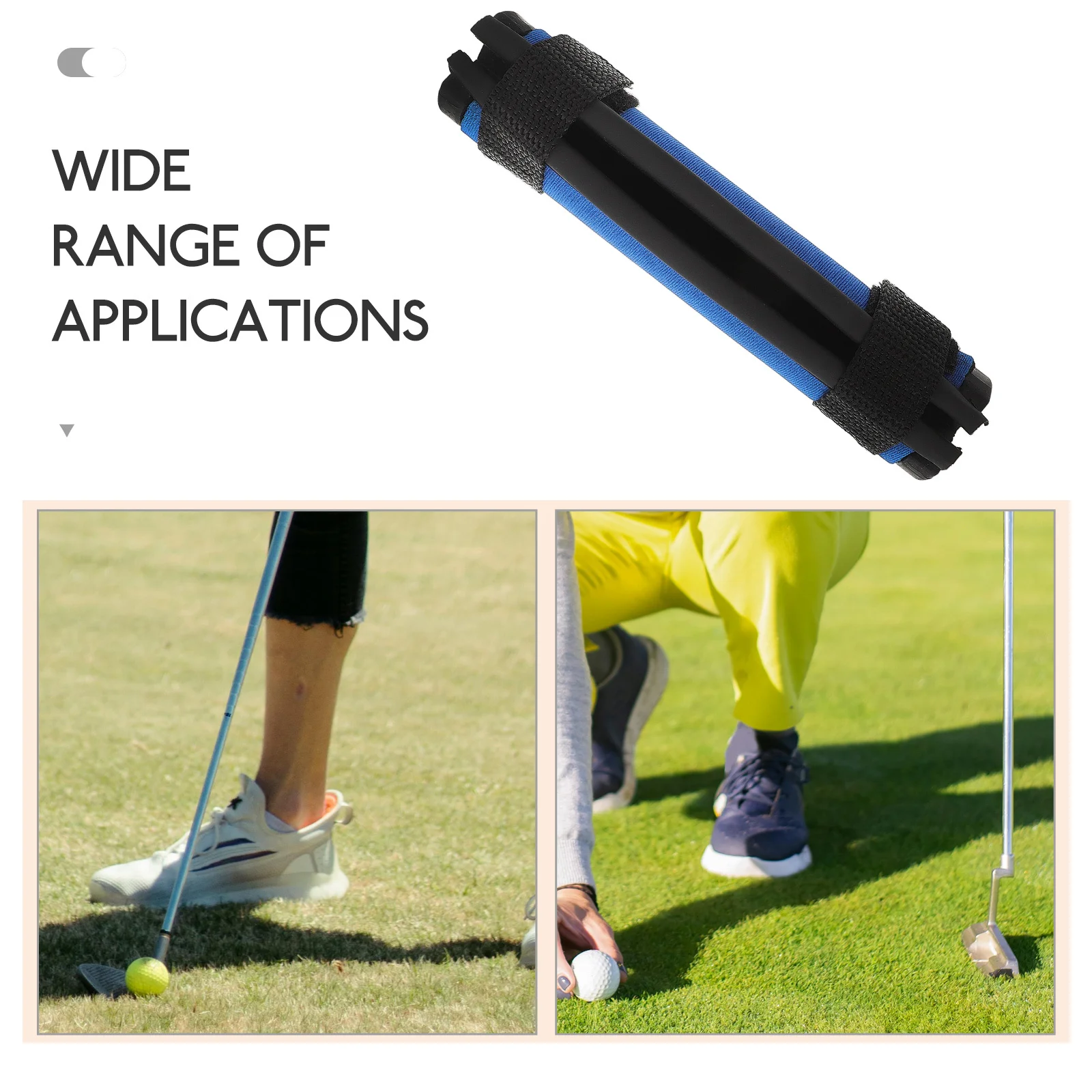 

Тренажер для качелей для гольфа, утяжеленный зажим, весовой зажим для гольф-клуба, тренировочное пособие, улучшение скорости качелей, повышение мышечной памяти, тренировка по гольфу