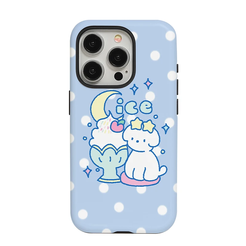 

HPOD Cartoon Designed Phone Case suitable for iPhone 16 Pro max frosted case iPhone 15Promax/14 Pro/13 personalized phone case