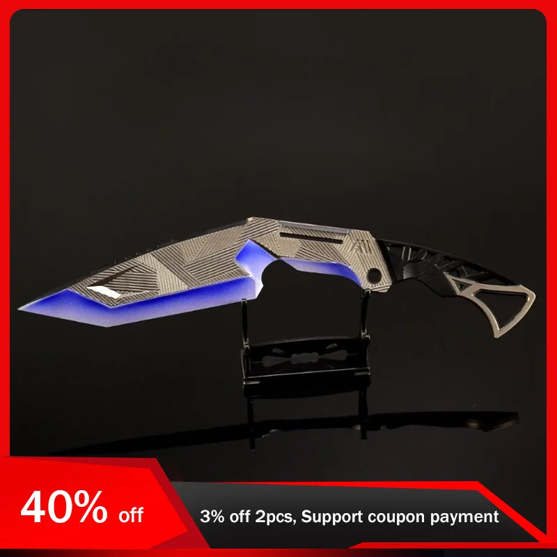 

27cm/10.63in Breaking Through Claw Knife Weapon Model Metal Game Peripherals Cosplay Boyfriend Gifts Collectible Desk Toy Sports