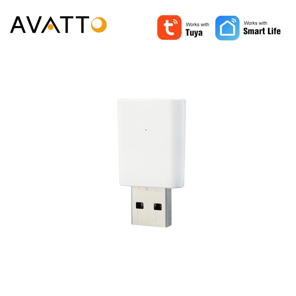 Avatto tuya zigbee smart signal repeater zigbee usb extender für zigbee sensoren erweitern 20-30m