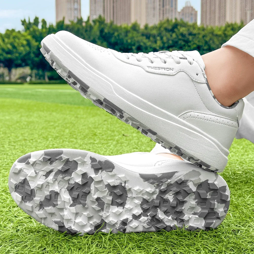 Neue Herren-Golfschuhe für Outdoor-Sportarten, leichte und lässige, rutschfeste Golfschuhe, erhältlich in großen Größen 39-48 – Detail 6