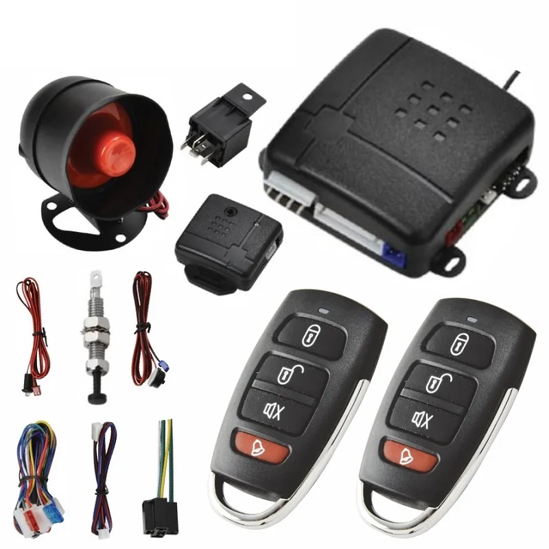 

12V Universal Car Auto Remote Central Lock Kit Door Lock Locking Vehicle Keyless Entry System with 2 Remote Control