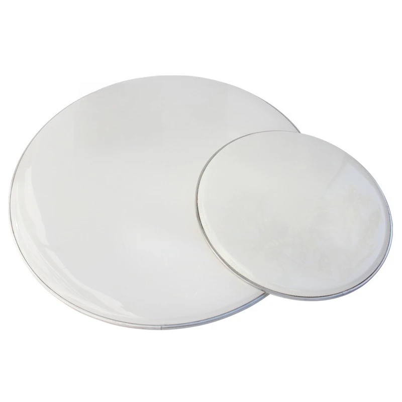 

13 snare drum skin white transparent translucent snare drum kit under drum skin Young Pioneers