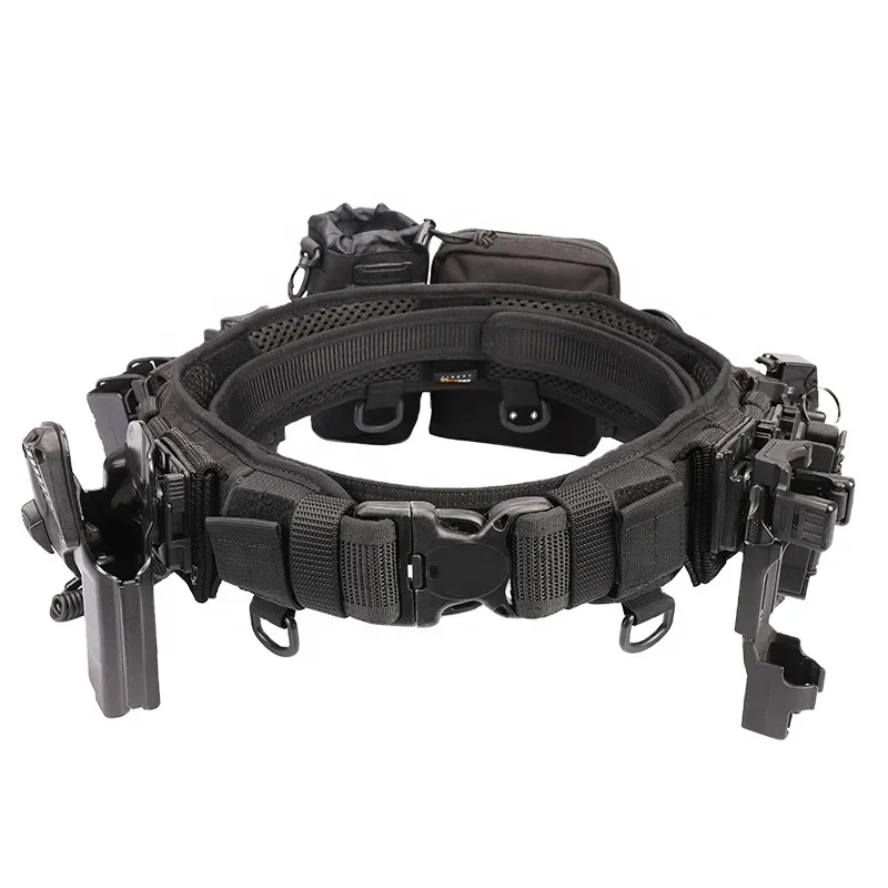 11 Piece Set Molle Pouches Outdoor Security Tactical dut Belt For Men