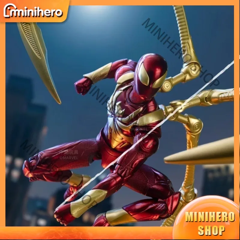 

В наличии: Новая коллекционная фигурка Железного Человека-Паука от ZD Toys Zhongdong Official с подвижными суставами, модель игрушки