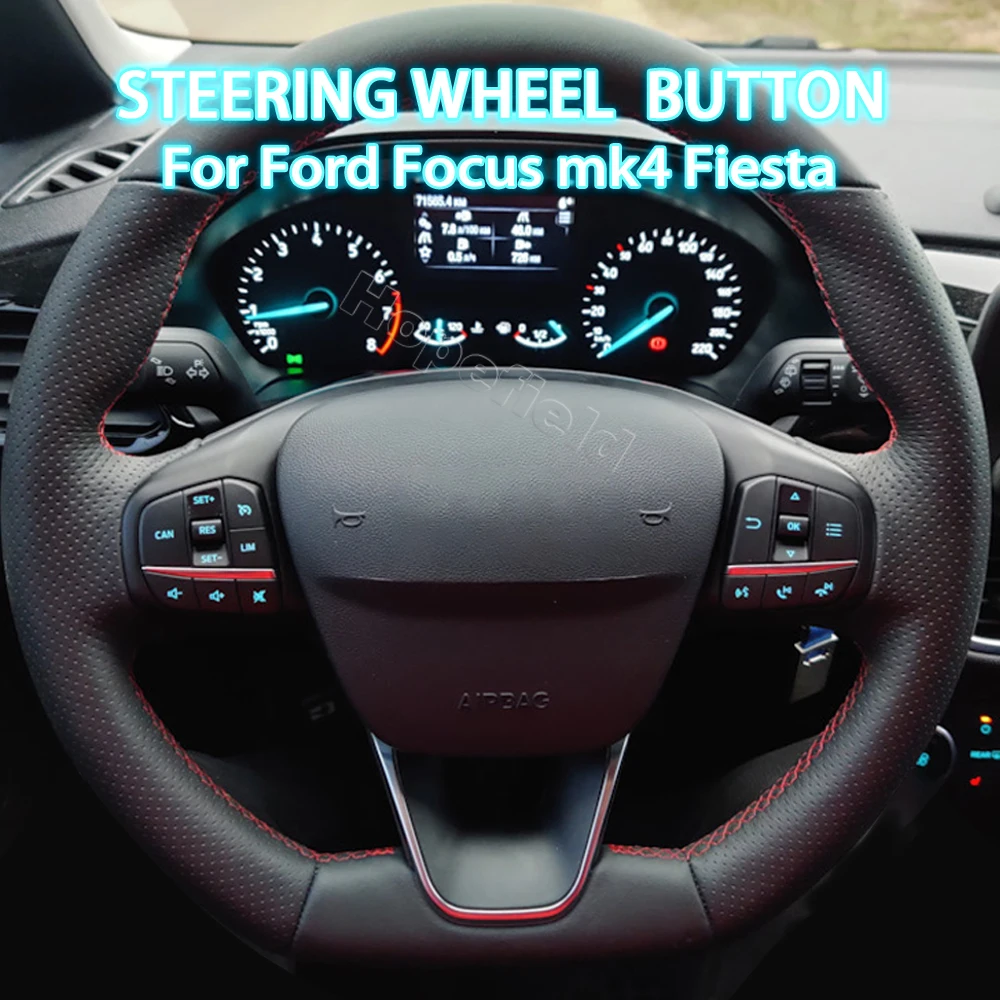 

Многофункциональная навигационная кнопка на руле, регулировка громкости, аудио DVD-переключатель для Ford Focus MK4 Fiesta 2019, аксессуары