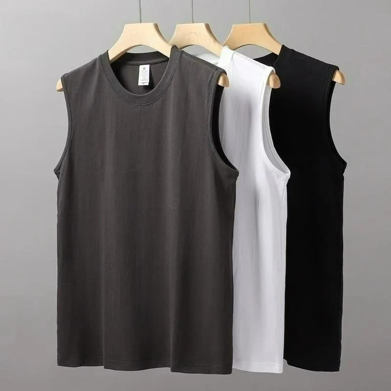 

Summer Men's Casual Vest Simple Breathable Cool Quick Drying Outdoor Sports Hiking Fitness Camping Fishing Men's Cycling T-shirt