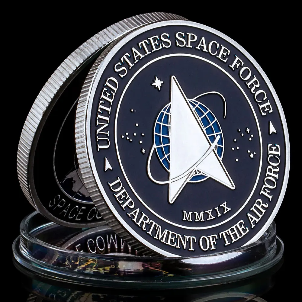 United States Special Force Department of The Air Force Commemorative Coin Space Command Collectible Gift Military Coin