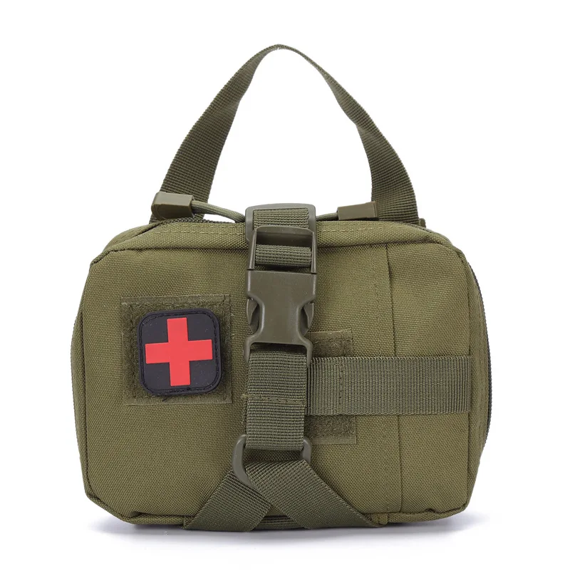 First Aid Kit 1000D Nylon Medical MOLLE Bag EDC Pouch Outdoor Tactical Survival Medical Bag Portable Sports Rescue Kit