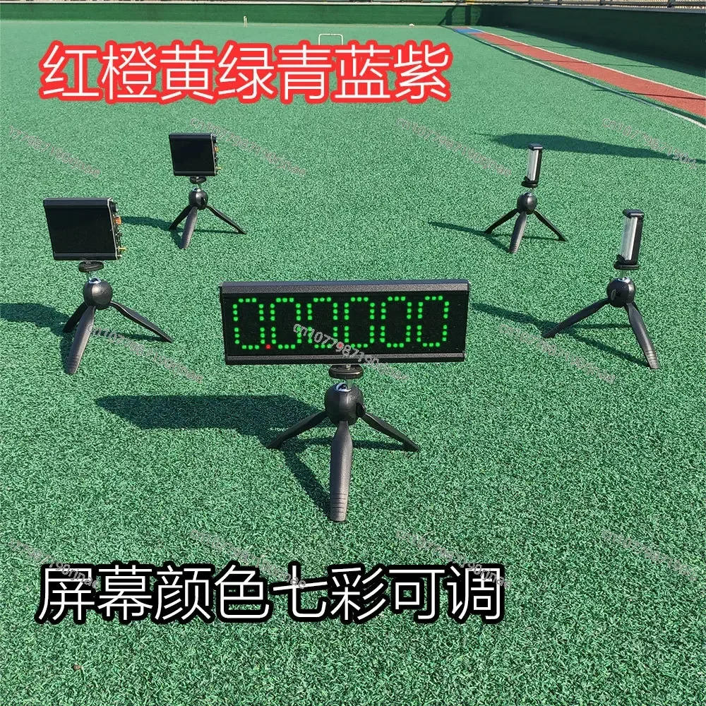 Automatic induction of sprint test in track and field roller skating competition with infrared laser timer