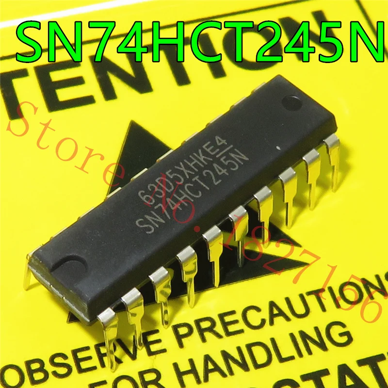 1PCS SN74HCT245N DIP20 SN74HCT245 DIP 74HCT245 74HCT245N new and original IC free shipping