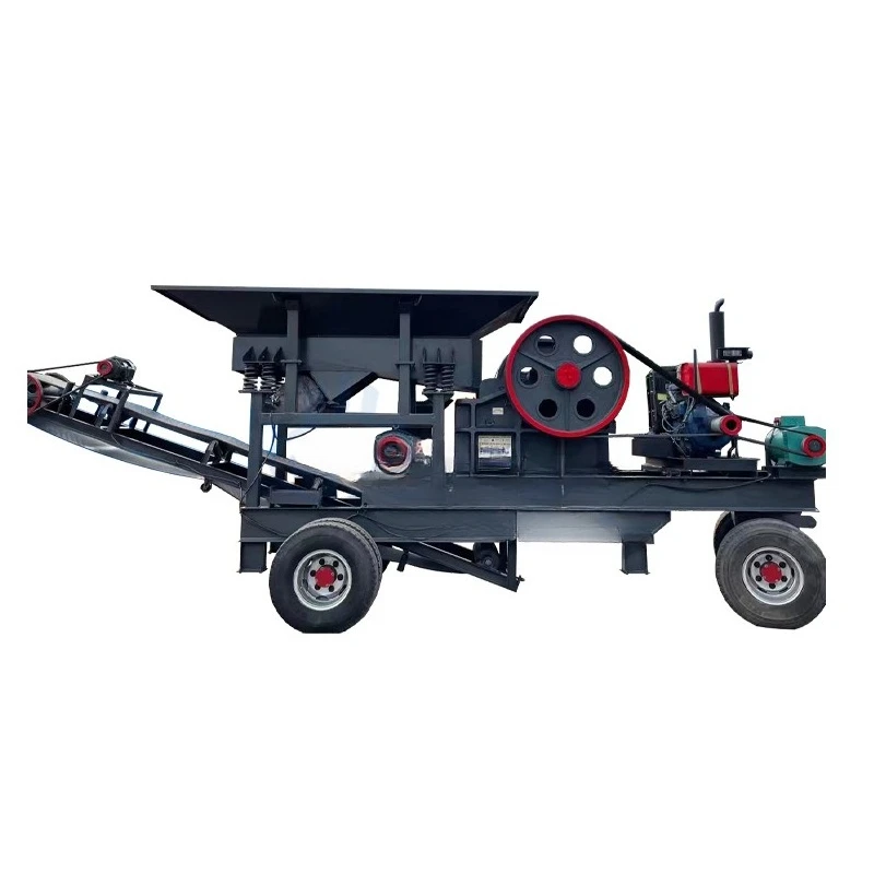 

Large and small, oil and electricity, dual-purpose, construction, garbage, mobile, jaw crusher