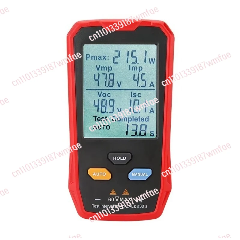 

Measurement range 5W~ 800W Solar panel digital instrument Multi-tester can measure Pmax/Vmp/Imp/Voc/Isc
