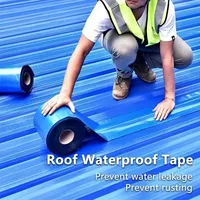 Roof waterproof tape, waterproof material, suitable for metal surfaces, roofs, and iron sheets to prevent water leakage