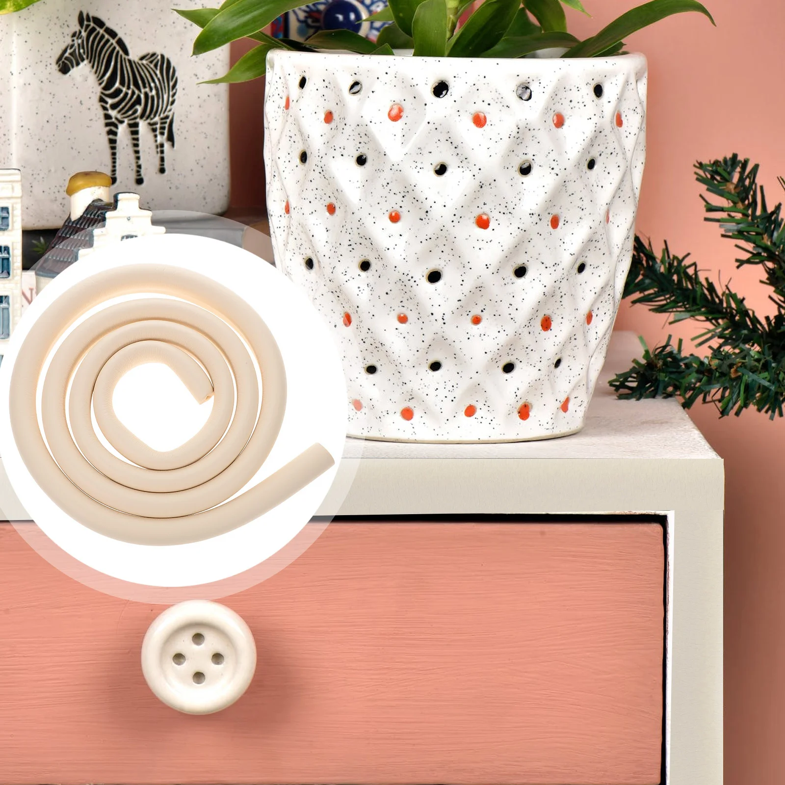 

Угловая защита для детей, 2-метровая накладка на бампер, простая установка для стола, кровати, книжной полки, угловая защита для детей