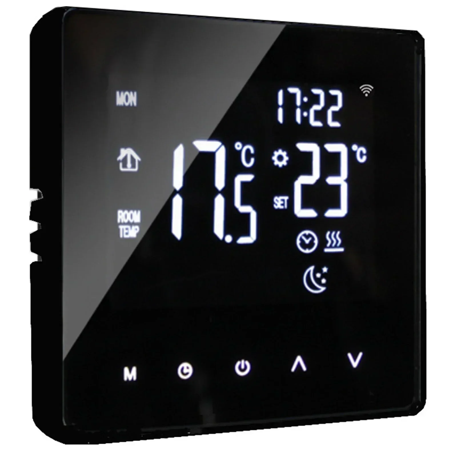 Smart Thermostat Digital Programmable Wifi Wireless Home Floor Heating Room Temperature Sensor App Control Home Life