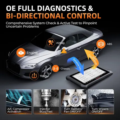 Диагностический сканер OTOFIX D1 PROS2 с кодированием ЭБУ и двунаправленным управлением — фото товара