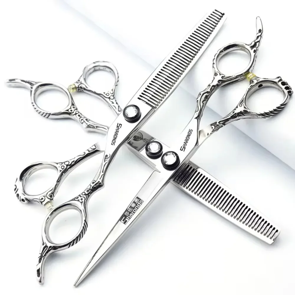 SHARONDS Hair Professional Scissors Barber Specialized  Shears 6.5 Inch Hairdresser Dedicated Clippers Hairdressing Scissors