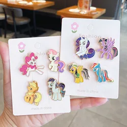 Schattige Manen 12 Mijn Kleine Pony Gebrekkige Emaille Pinnen Anime Revers Badge Broche Voor Sieraden Accessoire Kinderen Geschenken Broches Voor Vrouwen