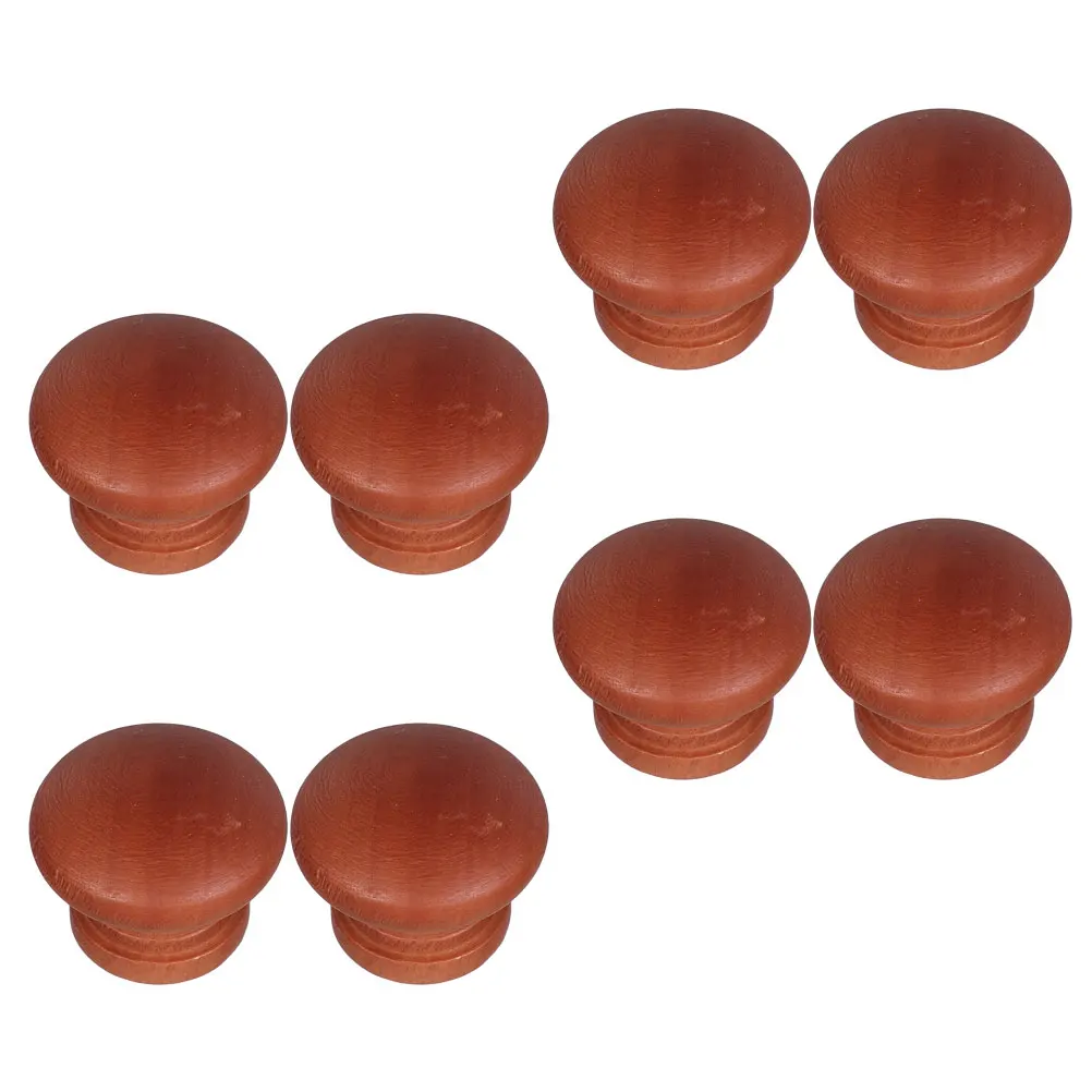 

Wooden Handle Dresser Hardware Handles Decorative Cabinet Drawer for Pulls Knobs Vintage