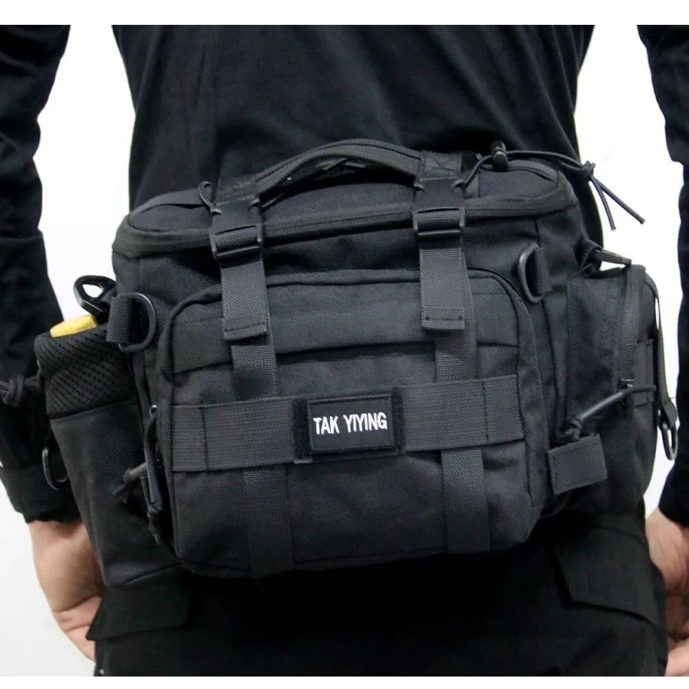 حقيبة خصر مولي، حقيبة صيد للرياضات الخارجية والترفيهية، حقيبة ظهر متعددة الوظائف بكتف واحد، حقيبة كروس