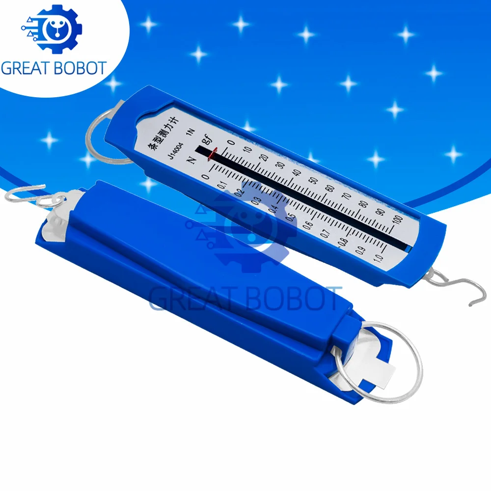 BS 1N 2.5N 5N 10N Newton Meter / Force Gauge Bar Box Spring Dynamometer Balance Physics Experiments