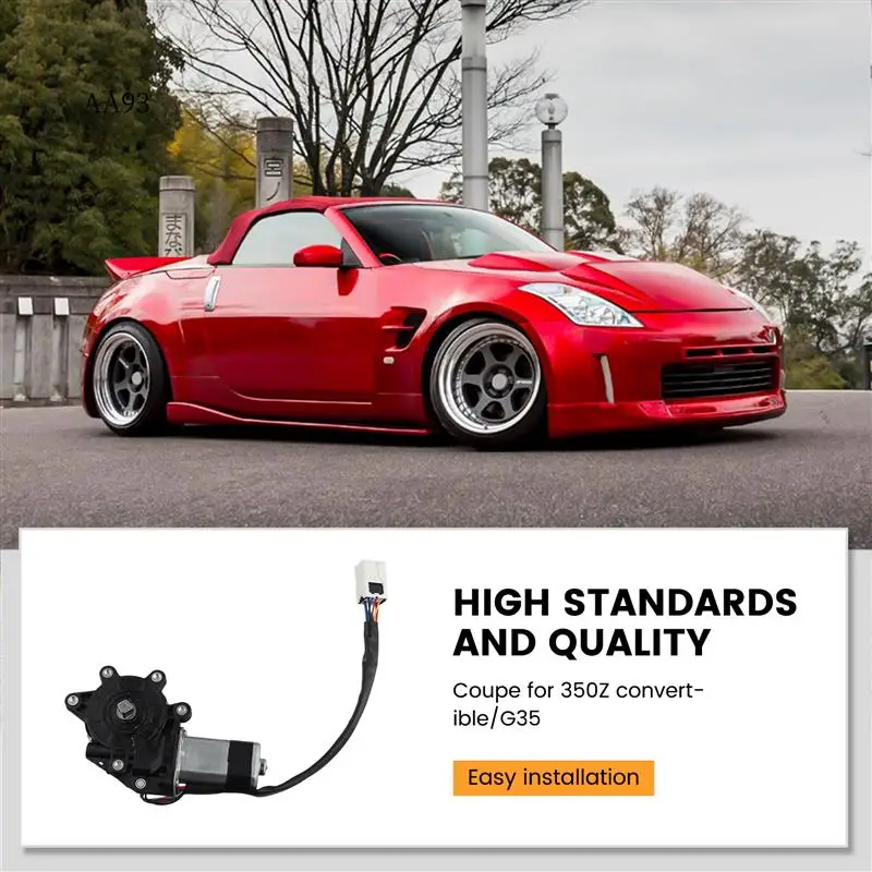 

AA-1 Pcs Front Right Window Regulator Window Lift Regulator Motor For Nissan 350Z Convertible Infiniti G35 80730-CD001