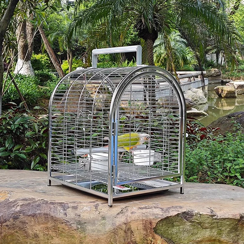 Tweety Bird Cages Birds Luxury Cages Aluminum Outdoor Aviary Nests Breeding Canaries Bath Accessories Parrot Transfer Stand