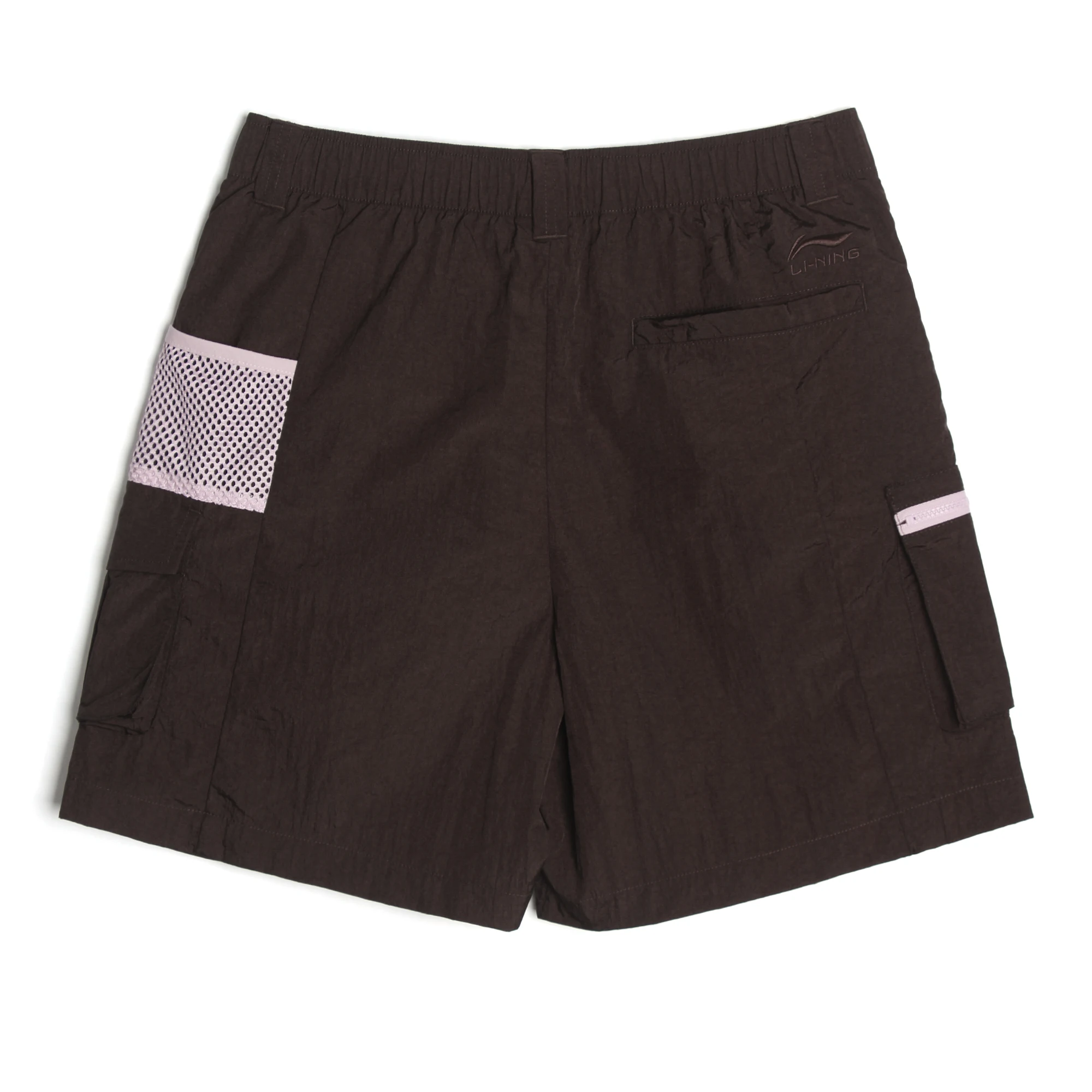 Li-Ning Women's Sports Style Shorts 100%Polyamide Loose Fit Comfortable Fashionable LiNing Leisure Bottom AKSV940