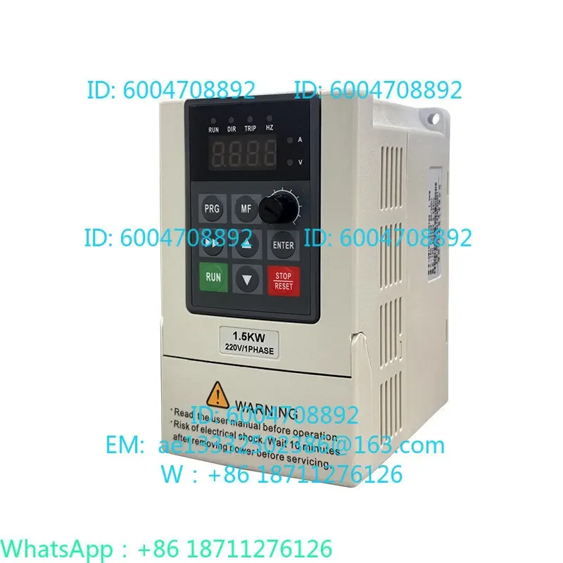 Single-phase inverter 220 input  220 output single-phase motor dual-value capacitance motor governor